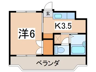 ブリランテ【1階】の間取り