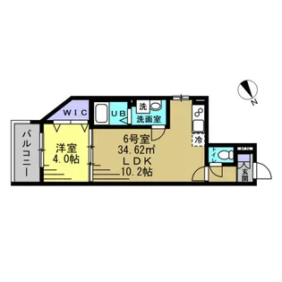 リラフォート津田沼【2階】の間取り