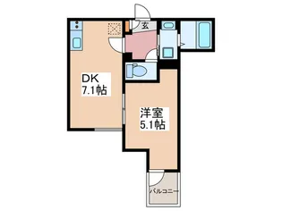 小豆沢レジデンス【2階】の間取り