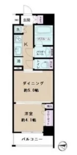 日神デュオステージ両国【2階】の間取り