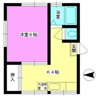 高和ハウス【2階】の間取り