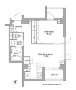 コンフォリア中野【3階】の間取り