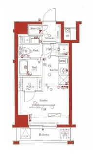 アーバイル三軒茶屋【5階】の間取り