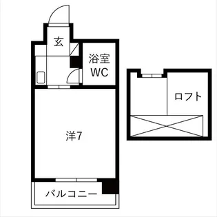 エスポワール桜坂【5階】の間取り