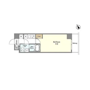 アルファコート常盤台2【5階】の間取り