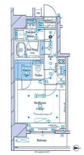 東京都江東区森下1【マンション】の間取り