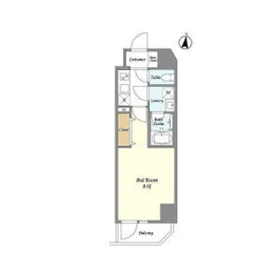 LA DOUCEUR大森山王【4階】の間取り