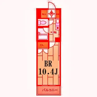 CF白楽【3階】の間取り