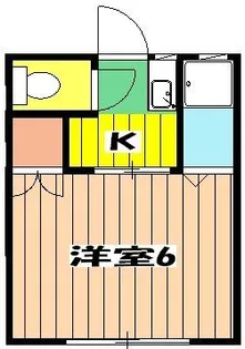 イオチハイツ6【2階】の間取り