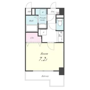 シエロアスール【3階】の間取り