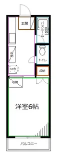 ハイツ太陽【2階】の間取り