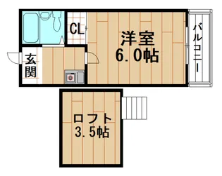 ANEMOS【1階】の間取り