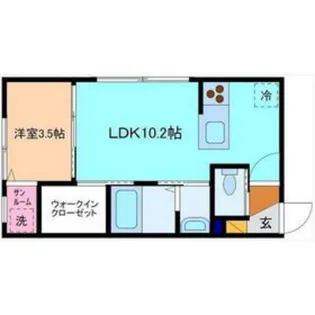 ヴァーチュオーゾ【2階】の間取り