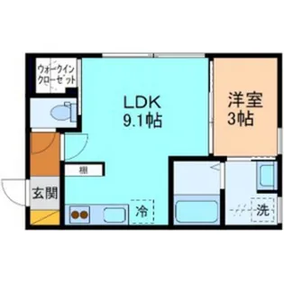 サン・ステージ今泉 A棟【1階】の間取り