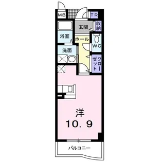 アルカンシエル【2階】の間取り