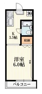 グレースハイツ【1階】の間取り