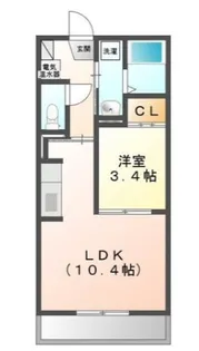 Side S【1階】の間取り