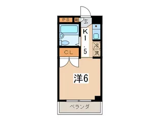 ハイライフ白楽【1階】の間取り