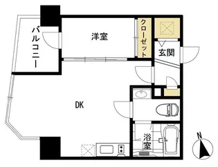 ANEMOS鶴見【5階】の間取り