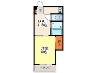 広島県広島市西区楠木町1【マンション】の間取り