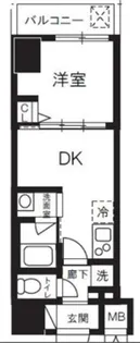 ハーモニーレジデンスグローバルキャピタル【1階】の間取り