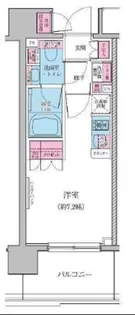 レジディア品川シーサイド【7階】の間取り