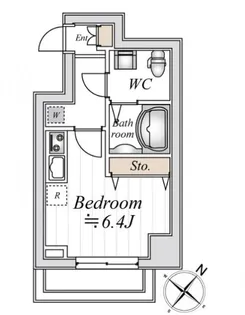 東京都日野市豊田3【マンション】の間取り