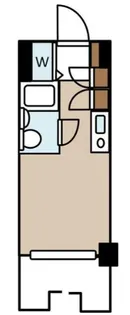 神奈川県横浜市神奈川区松本町1【マンション】の間取り