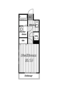 ブライトヒルズ幕張【1階】の間取り