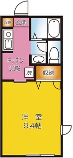 リヴェール B【2階】の間取り