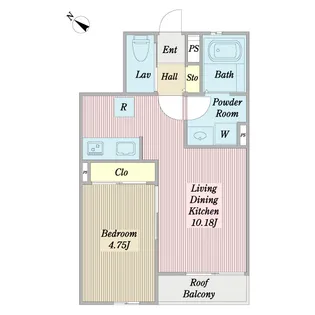 カルテット小豆沢【2階】の間取り