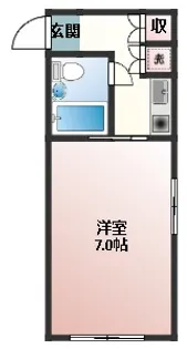 ジョイム東十条【2階】の間取り