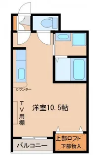 れいわん船岡【1階】の間取り
