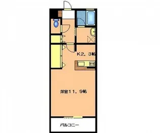 緑邑館【3階】の間取り