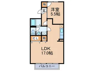 レジデンス21TH C棟【1階】の間取り