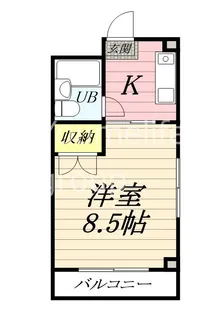 ファーストライフ伊勢原【1階】の間取り