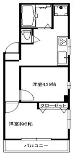 TFTビル【6階】の間取り