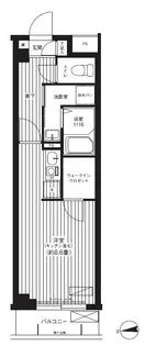 レッドウィング【4階】の間取り