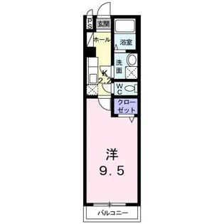 第1コーヨー【1階】の間取り