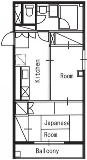 ロイレジデンス清水【2階】の間取り