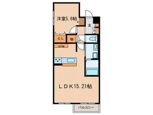 Passive Miyashita【1階】の間取り