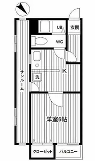 竹内ビル【3階】の間取り