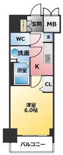 プレサンス丸の内アドブル【2階】の間取り