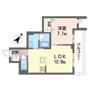 ニワヤ【4階】の間取り