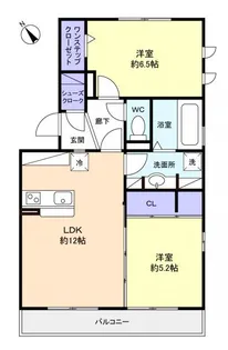 八千代の杜 イーストパークB【2階】の間取り