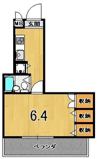 アルテハイム二条城【7階】の間取り