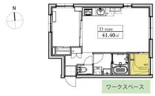 ASTILE高田馬場【4階】の間取り