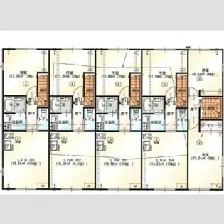 GrandSoleil福沢町【2階】の間取り