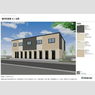 GrandSoleil福沢町【2階】の外観