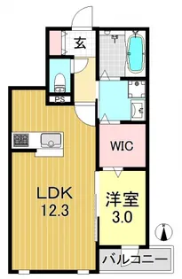 アドニスコートPARTII【2階】の間取り